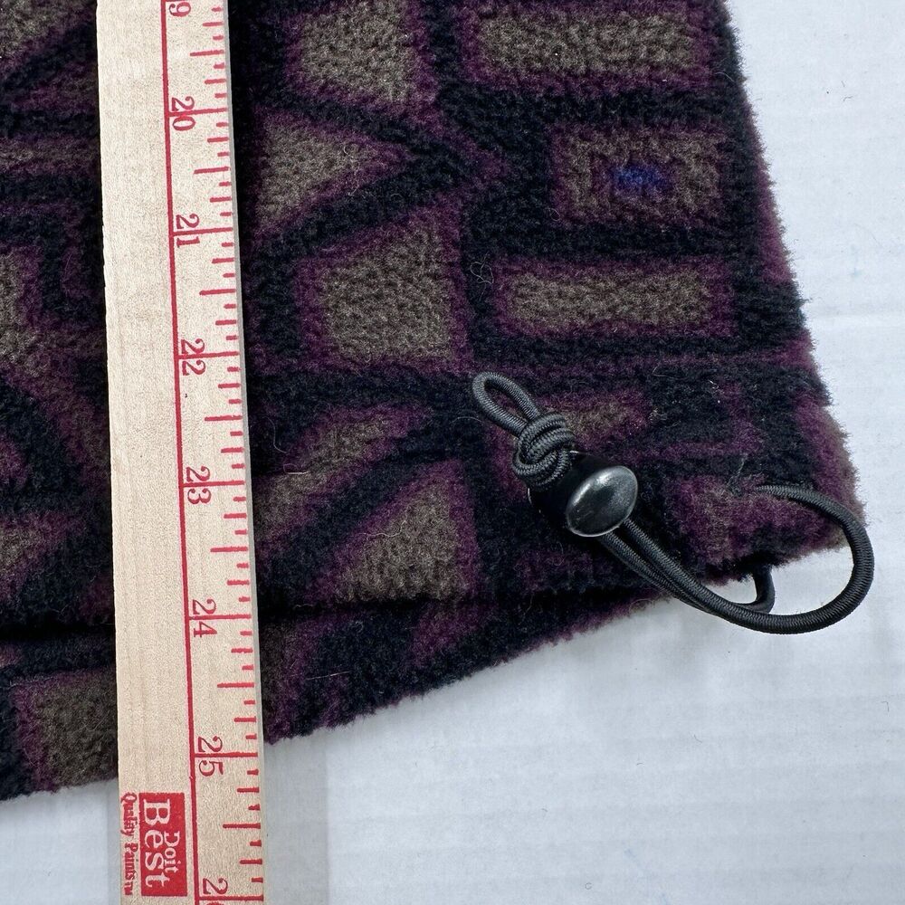 VTG Woolrich Fleece Womens M Pullover Sweatshirt T Snap Navajo Southwestern USA - Picture 6 of 8